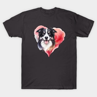 My Heart - Border Collie T-Shirt